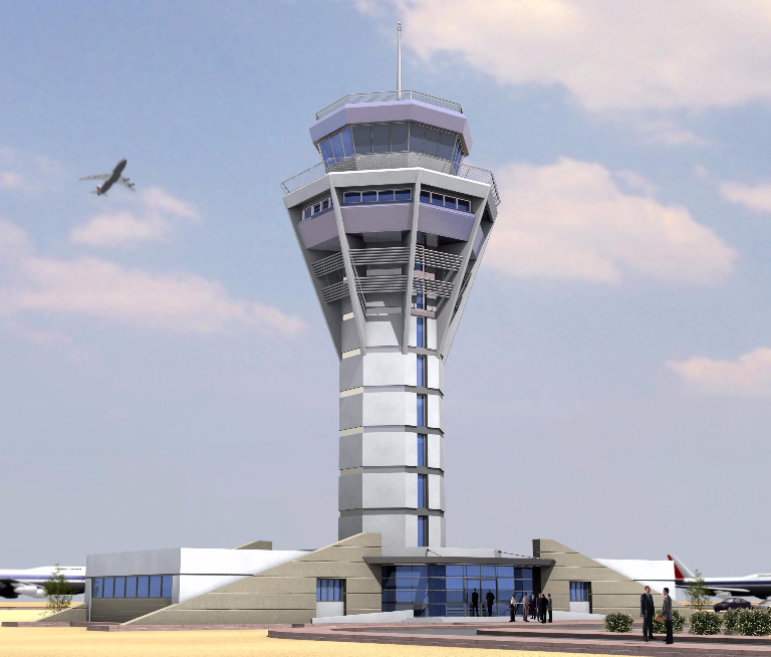 Control Tower for Borg Al-Arab International Airport