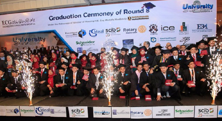 Graduation Ceremony of “University to Work” Program (Round 8)