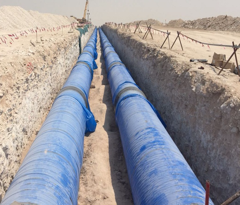 Transmission Pipelines Associated with QEZ 3 Desalination Plant