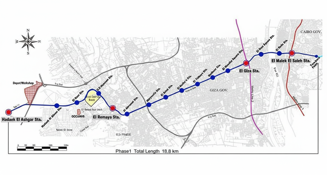 3141_Cairo Metro Line 4 - Phase 1