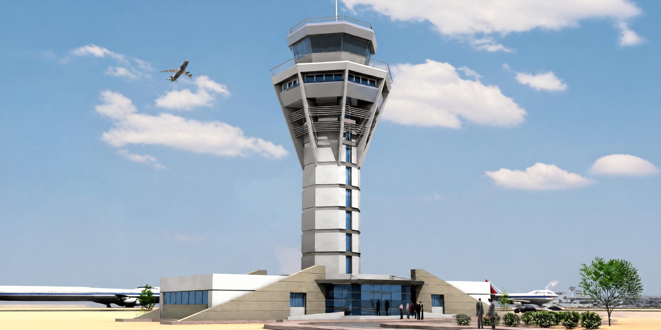 1128_Control Tower for Borg Al-Arab International Airport