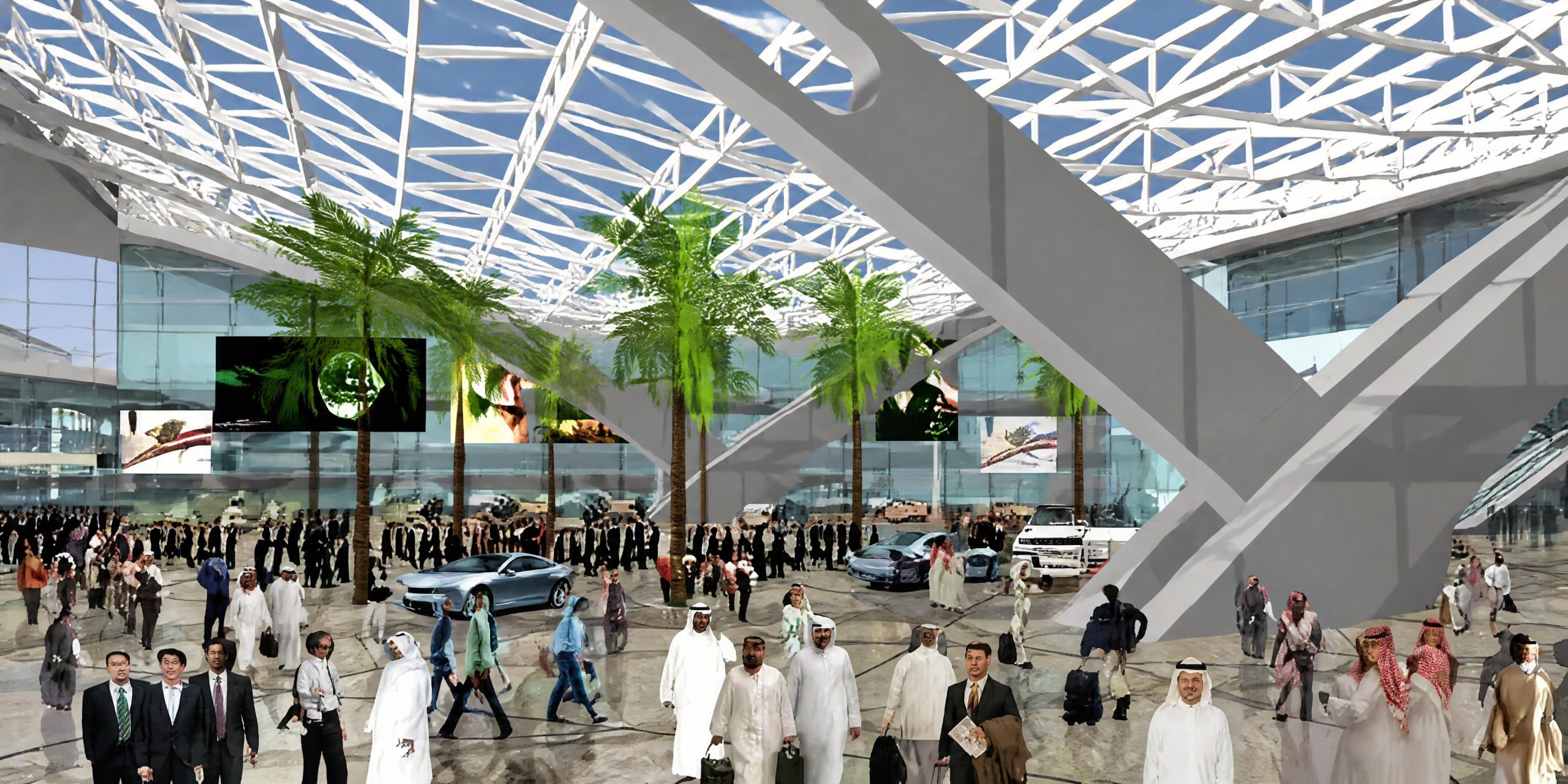 1184_New Doha International Airport Emiri Terminal Parking Structure & Mosque