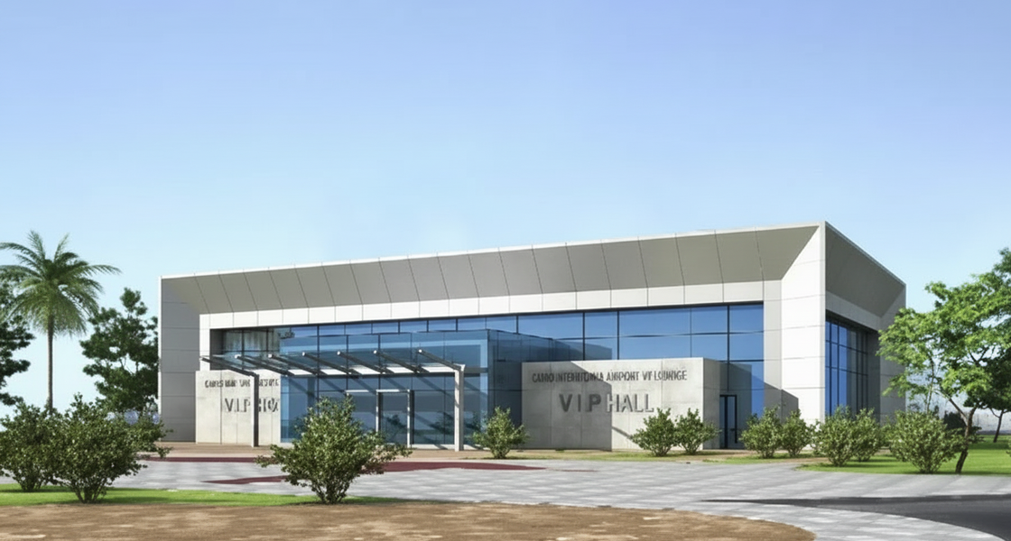 1518_Cairo International Airport VIP Lounges Building Annexed to Terminal Building 3