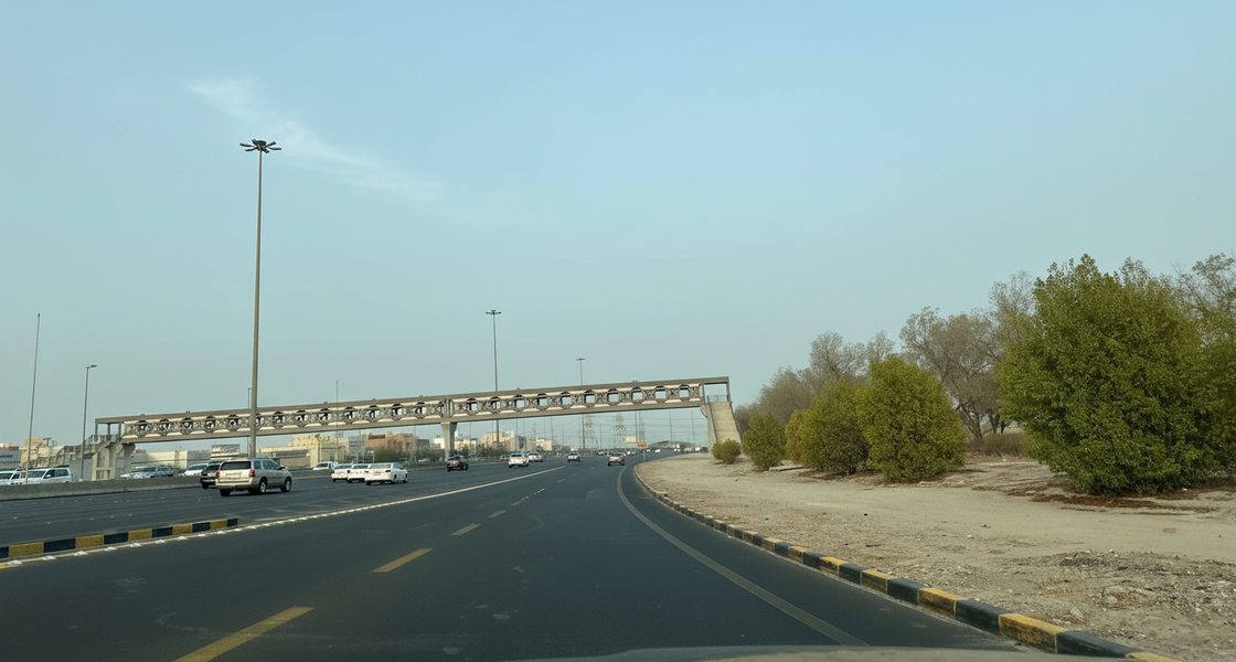 2480_Three Troughs Base Slabs, Two Pedestrian Bridges and Temporary Steel Bridge of RA/256 near Jaber Al-Ahmad Al-Sabah Hospital, South Al-Sura Area
