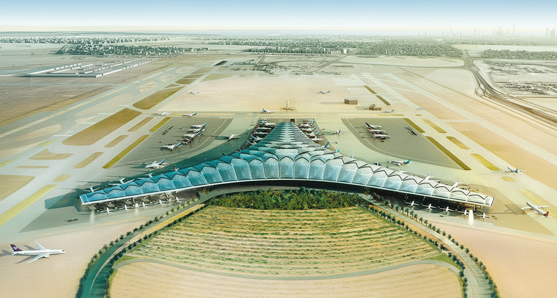 2933_Ten Bridges and Retaining Walls in Kuwait International Airport