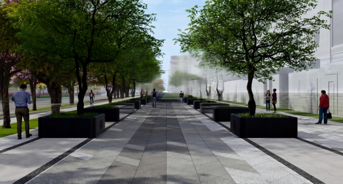 3025_Design Services for Streetscape Works for Main Areas in New Admin. Capital